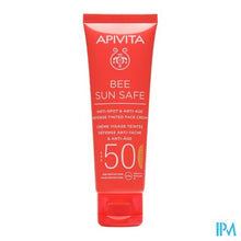 Afbeelding in Gallery-weergave laden, Apivita Bee Sun Safe A/age Face Cr Tint.spf50 50ml
