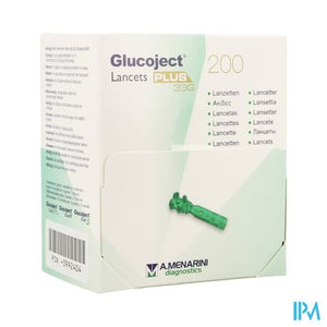 Glucoject Lancets Plus 33g 200 44123