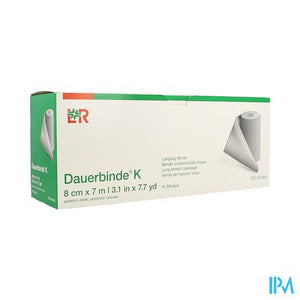 Dauerbinde K 8cm X 7m 1 105905