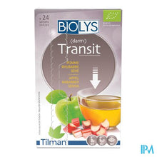 Load image into Gallery viewer, Biolys Appel Rabarber Senna Sach 24
