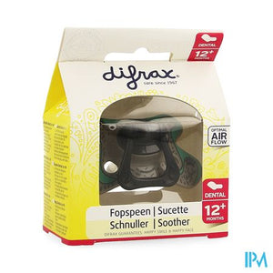 Difrax Fopspeen Dental Semi Filled +12m 346