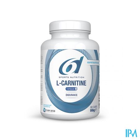 6d Sixd l-carnitine Carnipure Caps 80