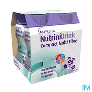 NutriniDrink Compact Multi Fibre Neutrale Smaak 4x125ml