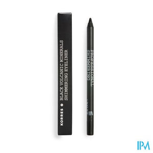 Korres Km Pencil Shimmer Mineral Black