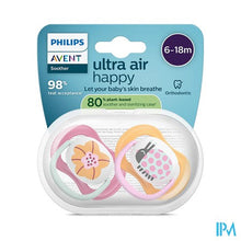 Afbeelding in Gallery-weergave laden, Philips Avent Fopspeen +6m Air Collection Mix 2
