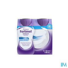 Afbeelding in Gallery-weergave laden, Fortimel Compact 2.4kcal Neutraal 4x125ml
