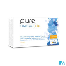 Load image into Gallery viewer, Pure Omega 3 + D3 Softgels 30
