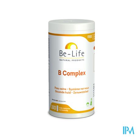 B Complex Vitamin Be Life Nf Caps 60