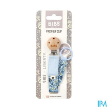 Load image into Gallery viewer, Bibs Fopspeenketting Liberty Blue
