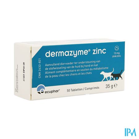 Dermazyme Zink Hond Comp 50