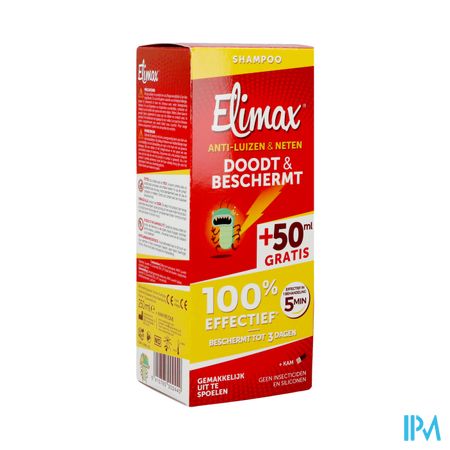 Elimax Shampoo Tegen Luizen Fl 250ml