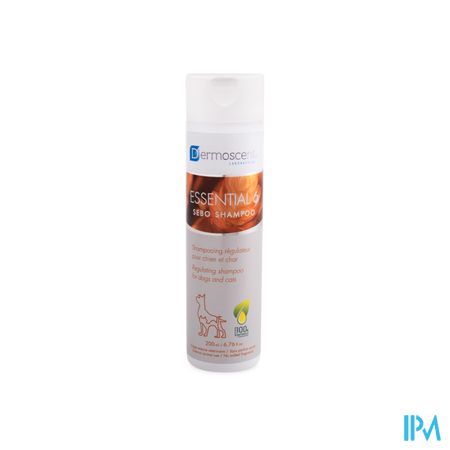 Essential 6 Sebo Shampoo Hond Kat Fl 200ml