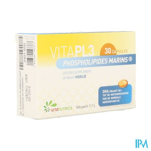 Vitapl3 Phospholipides Marins Caps 30
