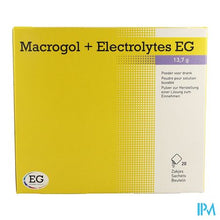 Afbeelding in Gallery-weergave laden, Macrogol+Electrolytes EG 13,7G Pdr Sach 20
