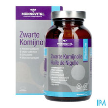 Afbeelding in Gallery-weergave laden, Mannavital Zwarte Komijnolie Platinum Softgels 120
