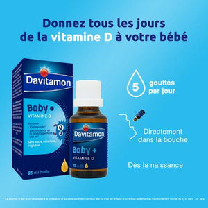 Davitamon Baby Huile Vitamine D 25ml