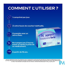 Load image into Gallery viewer, Noxarem Melatonine Forte 5mg Tabl 50
