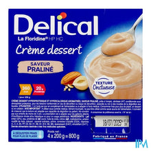 Afbeelding in Gallery-weergave laden, Delical Creme Dessert La Floridine Praline 4x200g
