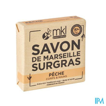 Afbeelding in Gallery-weergave laden, Mkl Overvet Marseille Zeep Perzik 100g
