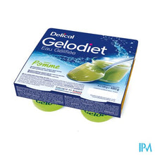 Afbeelding in Gallery-weergave laden, Gelodiet Gelwater Gesuikerd Groene Appel 4x120g
