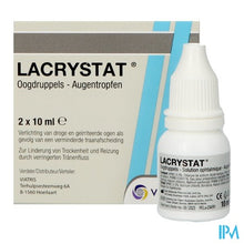 Afbeelding in Gallery-weergave laden, Lacrystat Collyre Fl 2x10ml Nf
