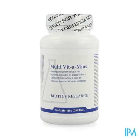 Multi Vit-a-mins Tabl 180