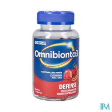 Load image into Gallery viewer, Omnibionta 3 Defense Gummies 60
