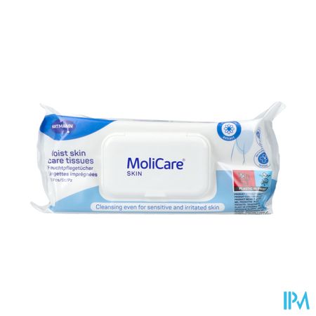 Molicare Skin Moist Care Tissues 50