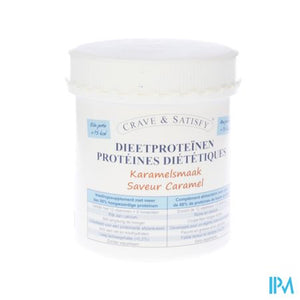 Crave & Satisfy Dieetproteinen Karamel Pot 200g