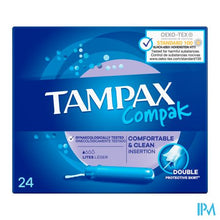 Load image into Gallery viewer, Tampax Compak Lites 24
