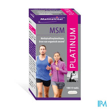 Load image into Gallery viewer, Msm Platinum V-tabs 180
