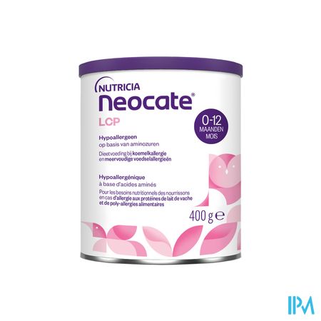 Neocate LCP Zuigelingenvoeding In Poedervorm 0-12 Maanden Pot 400g