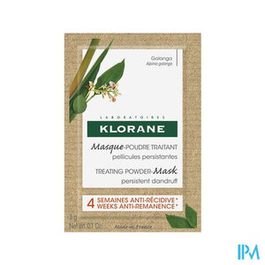 Klorane Capil. Masker Verzorging Pdr Galanga 8x3g