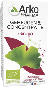 Arkocaps Ginkgo Bio Caps 45