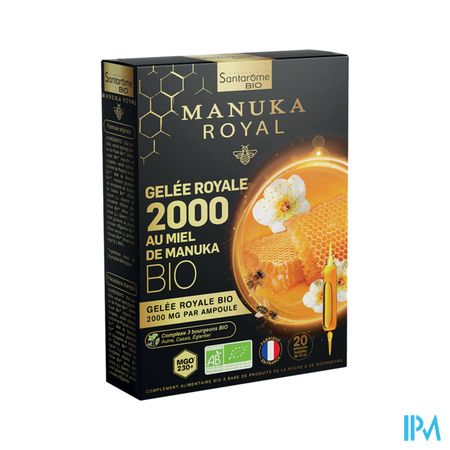 Santarome Manuka Koning.gelei 2000 Bio Amp 20x10ml