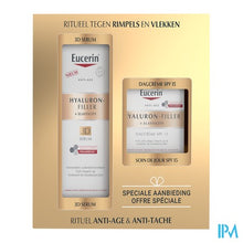 Afbeelding in Gallery-weergave laden, Eucerin Coffret Hyalyron Fill.+elast.duo 3d 2 Prod
