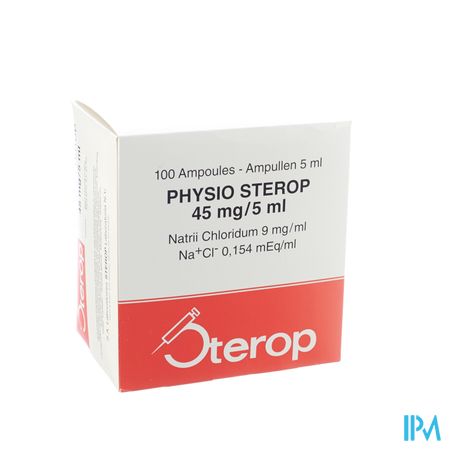 Sterop Physio 5ml 0,9 % 100 Amp