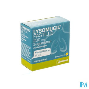 Lysomucil 200 Comp A Sucer - Zuigtabletten 20