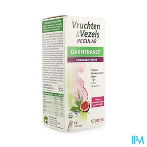 Ortis Vruchten&vezels Regular Sticks 12