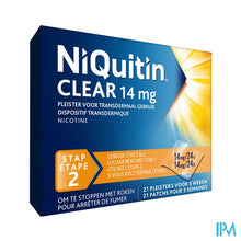 Afbeelding in Gallery-weergave laden, Niquitin Clear Patches 21 X 14mg
