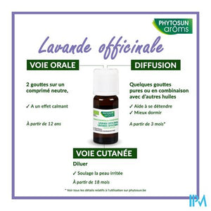 Phytosun Lavendel Off. Fr-bio-01 10ml