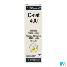 Afbeelding in Gallery-weergave laden, D-nat 400 Fl Gutt 20ml Physiomance Phy268
