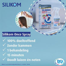 Load image into Gallery viewer, Silikom Once Spray Gel A/Luizen              100Ml
