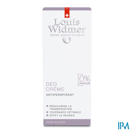 Widmer Deo Creme N/parf 40ml