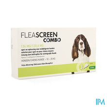 Load image into Gallery viewer, Fleascreen Combo 134mg/120,6mg Spot On Hond Pip. 3
