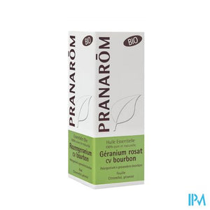 Geranium Bourbon Bio Ess Olie 10ml Pranarom