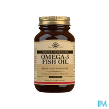 Afbeelding in Gallery-weergave laden, Solgar Omega 3 Triple Strength Softgel 100
