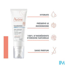 Afbeelding in Gallery-weergave laden, Avene TolÉrance Hydra 10 Hydraterende Creme 40ml
