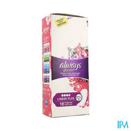 Always Discreet Incontinence Liners Plus Spx18