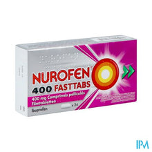 Load image into Gallery viewer, Nurofen 400 Fasttabs 24x400mg
